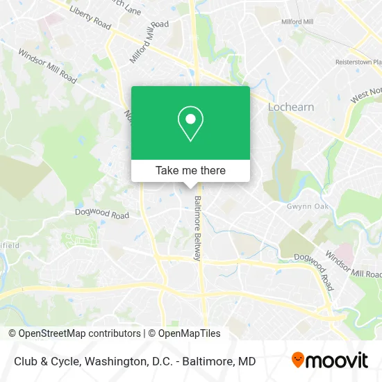 Club & Cycle map