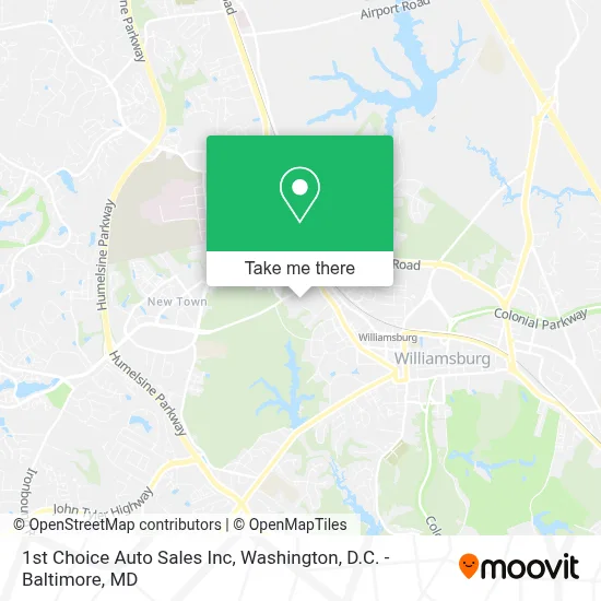 1st Choice Auto Sales Inc map