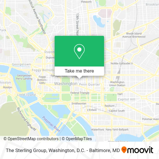 The Sterling Group map