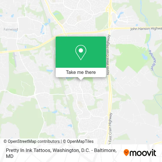 Pretty In Ink Tattoos map