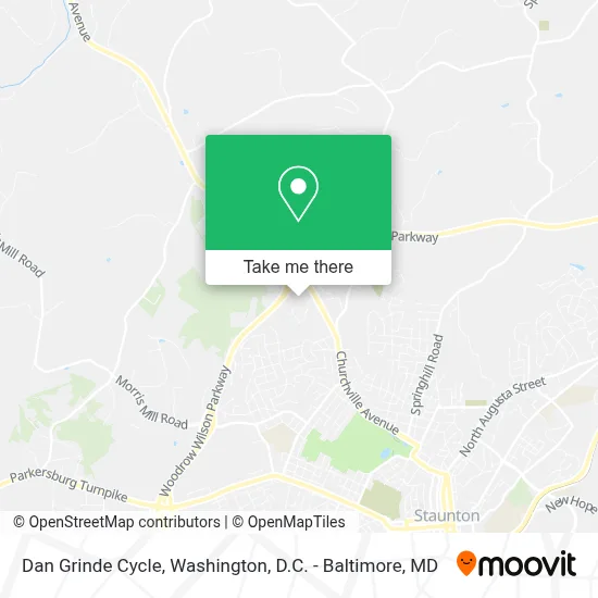 Dan Grinde Cycle map
