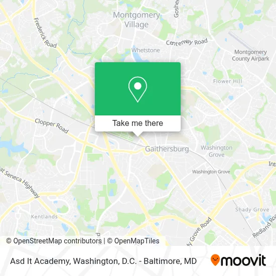 Asd It Academy map