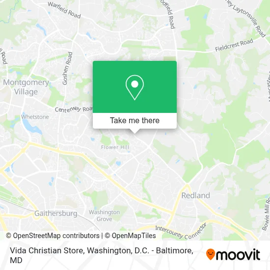 Vida Christian Store map