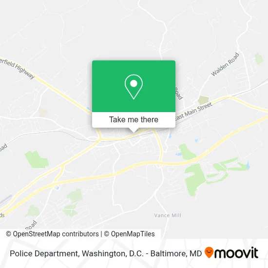 Police Department map