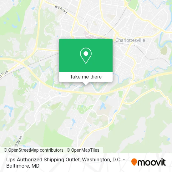 Ups Authorized Shipping Outlet map