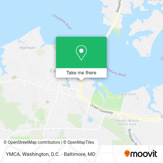 Ymca map