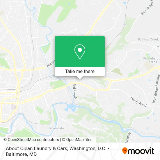 About Clean Laundry & Cars map