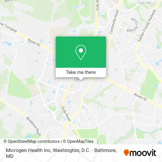 Microgen Health Inc map