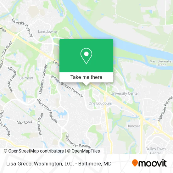 Lisa Greco map