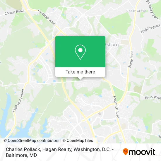 Charles Pollack, Hagan Realty map