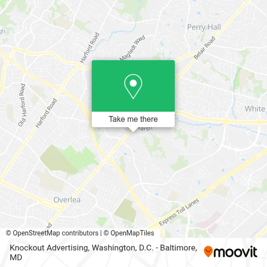 Knockout Advertising map