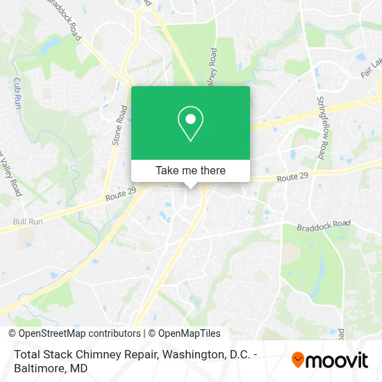 Total Stack Chimney Repair map
