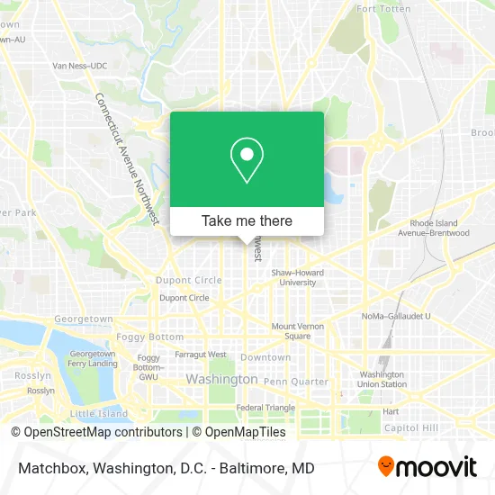 Matchbox map