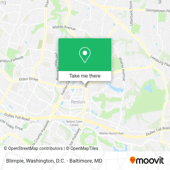Blimpie map
