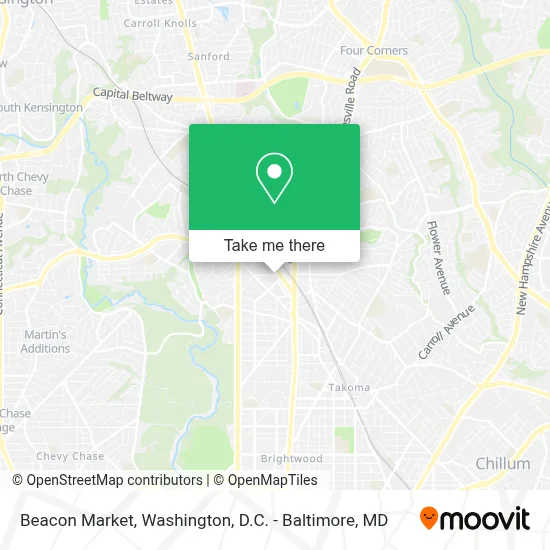 Beacon Market map