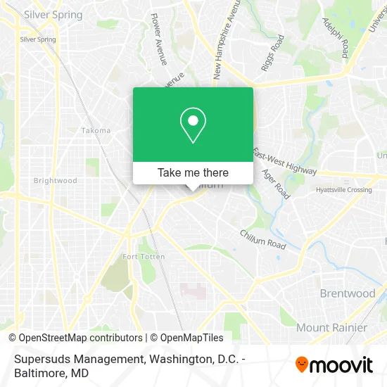 Supersuds Management map