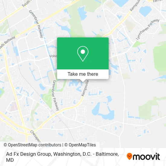 Ad Fx Design Group map