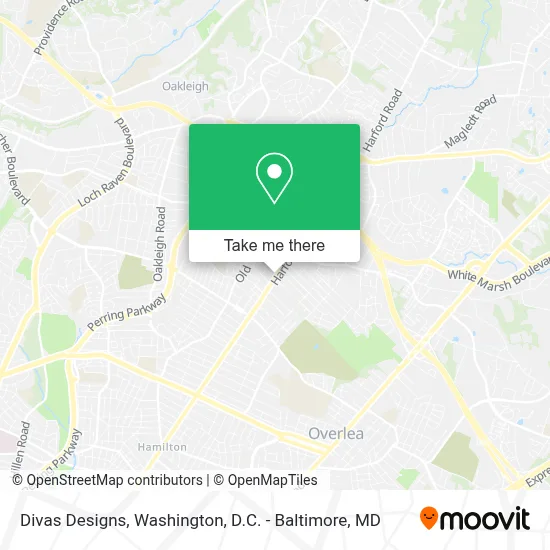 Divas Designs map