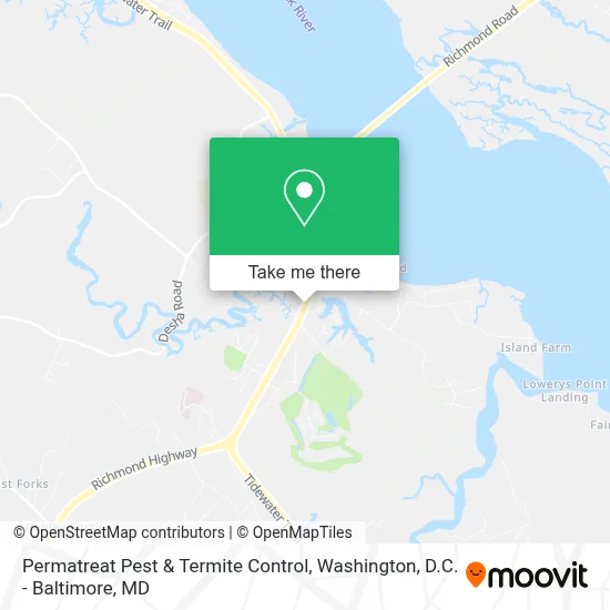 Permatreat Pest & Termite Control map