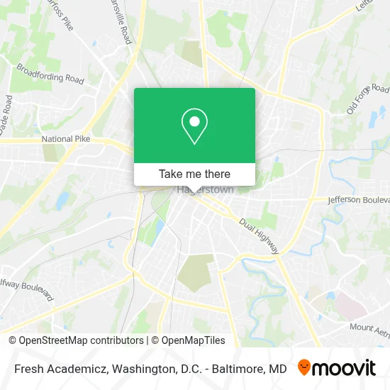Fresh Academicz map