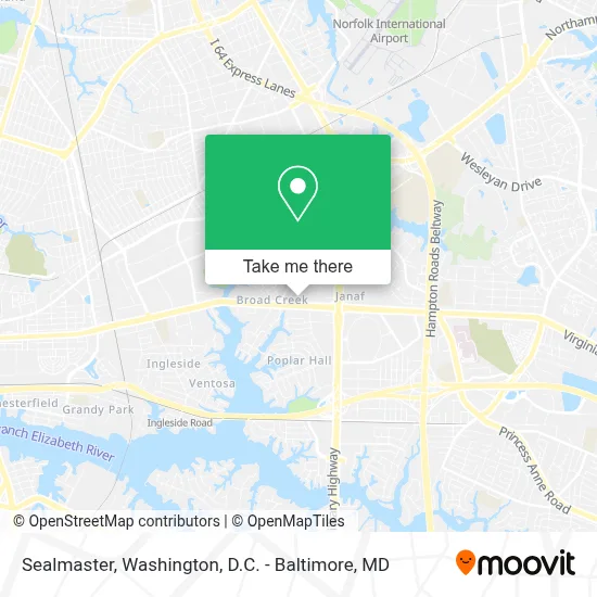 Sealmaster map