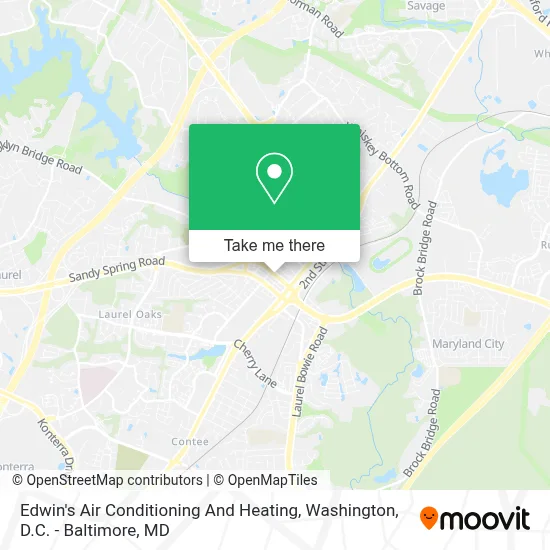 Edwin's Air Conditioning And Heating map