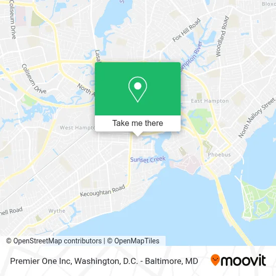 Premier One Inc map