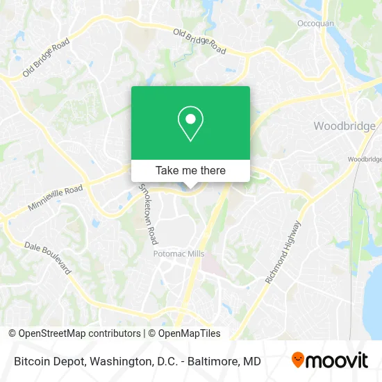 Bitcoin Depot map