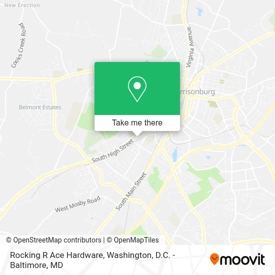 Rocking R Ace Hardware map