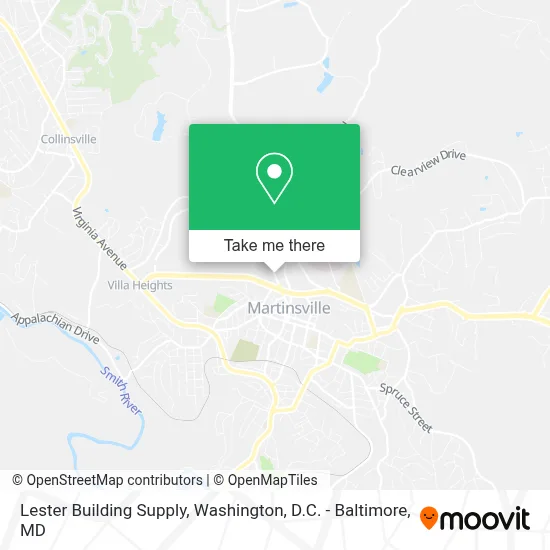 Lester Building Supply map