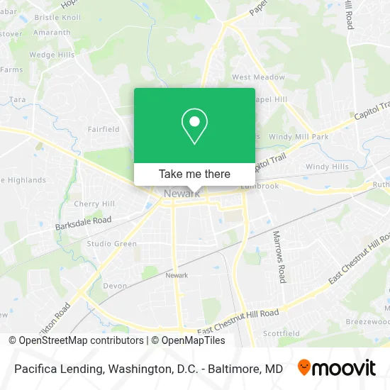 Pacifica Lending map