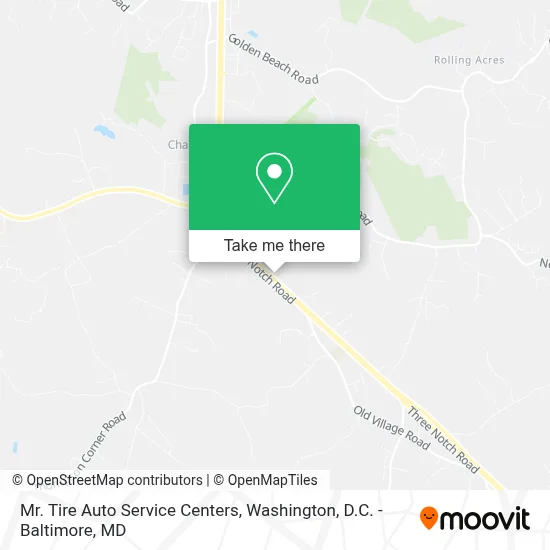 Mr. Tire Auto Service Centers map