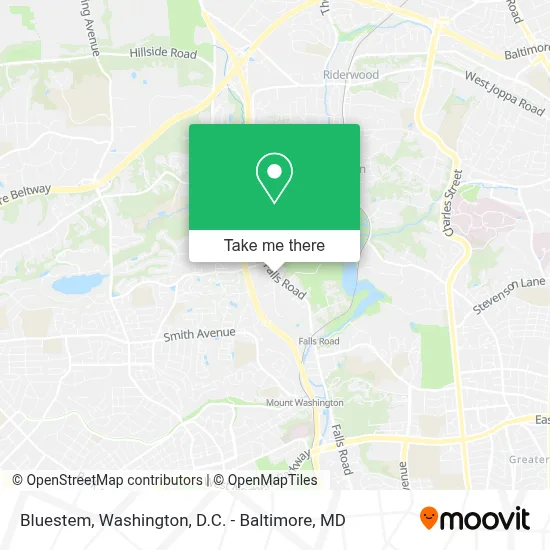 Bluestem map