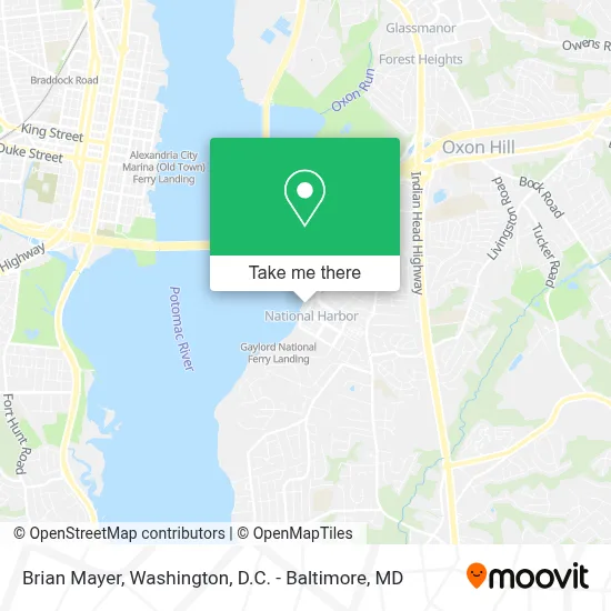 Brian Mayer map