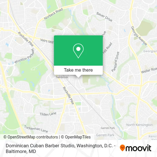 Dominican Cuban Barber Studio map
