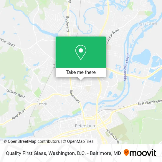 Quality First Glass map