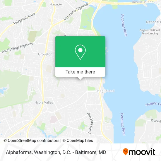 Alphaforms map