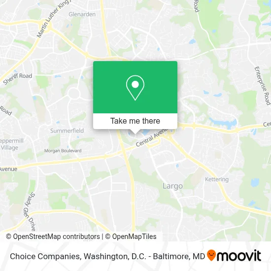 Choice Companies map