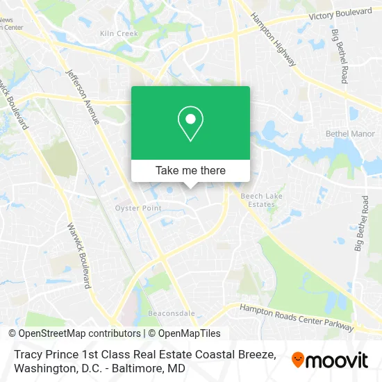 Tracy Prince 1st Class Real Estate Coastal Breeze map