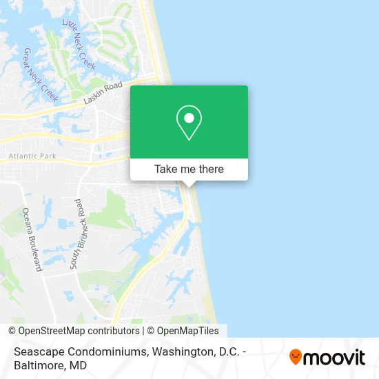 Seascape Condominiums map