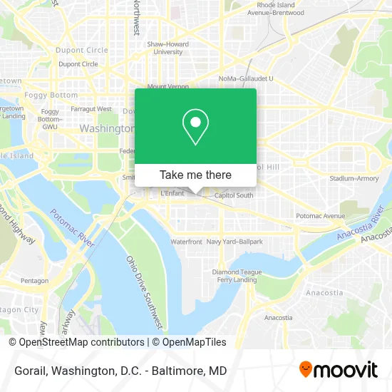 Gorail map