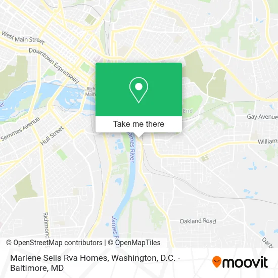 Marlene Sells Rva Homes map