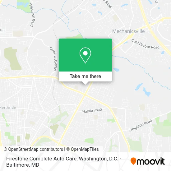 Firestone Complete Auto Care map