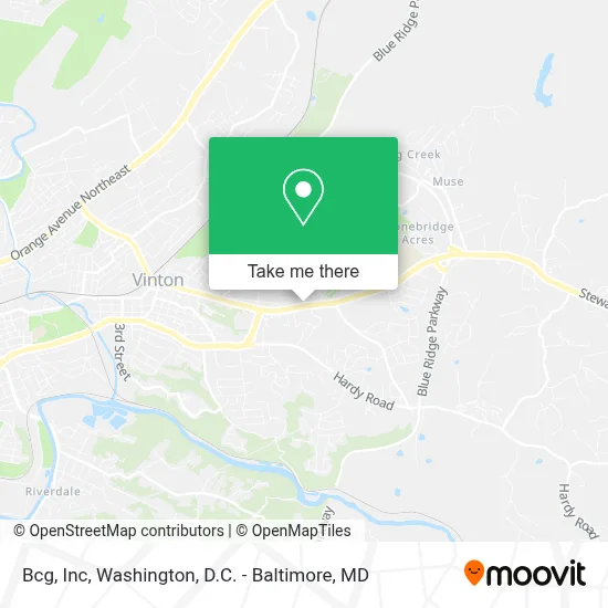 Bcg, Inc map