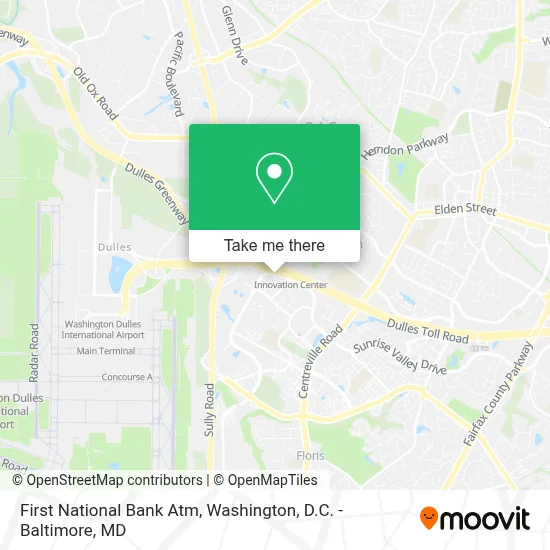 First National Bank Atm map