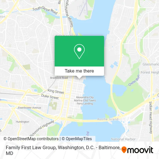 Family First Law Group map