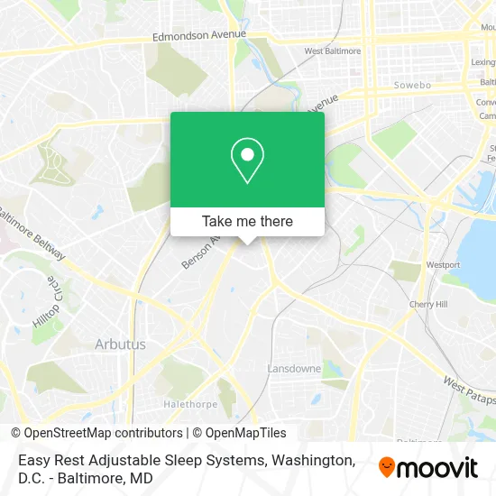 Easy Rest Adjustable Sleep Systems map