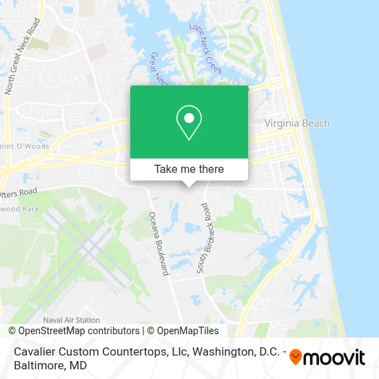 Cavalier Custom Countertops, Llc map