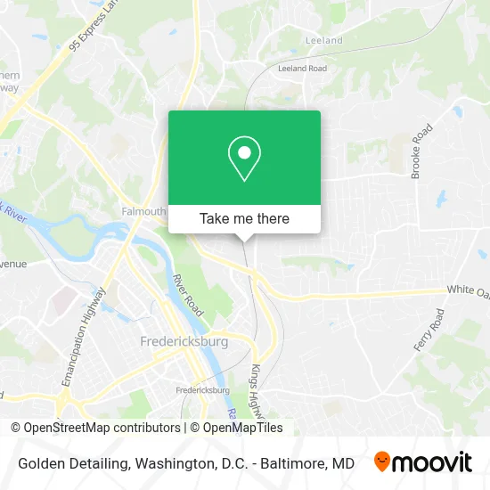 Golden Detailing map