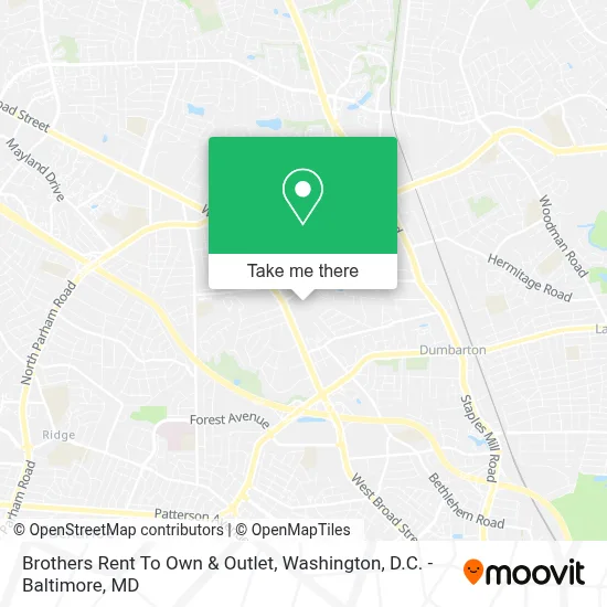Brothers Rent To Own & Outlet map